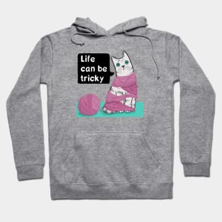 Tangled Up Cat Hoodie